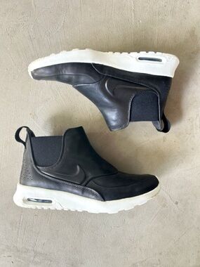 🆕 Listing!  Nike | 'Air Max Thea' Mid Black Sail Sneaker Boot